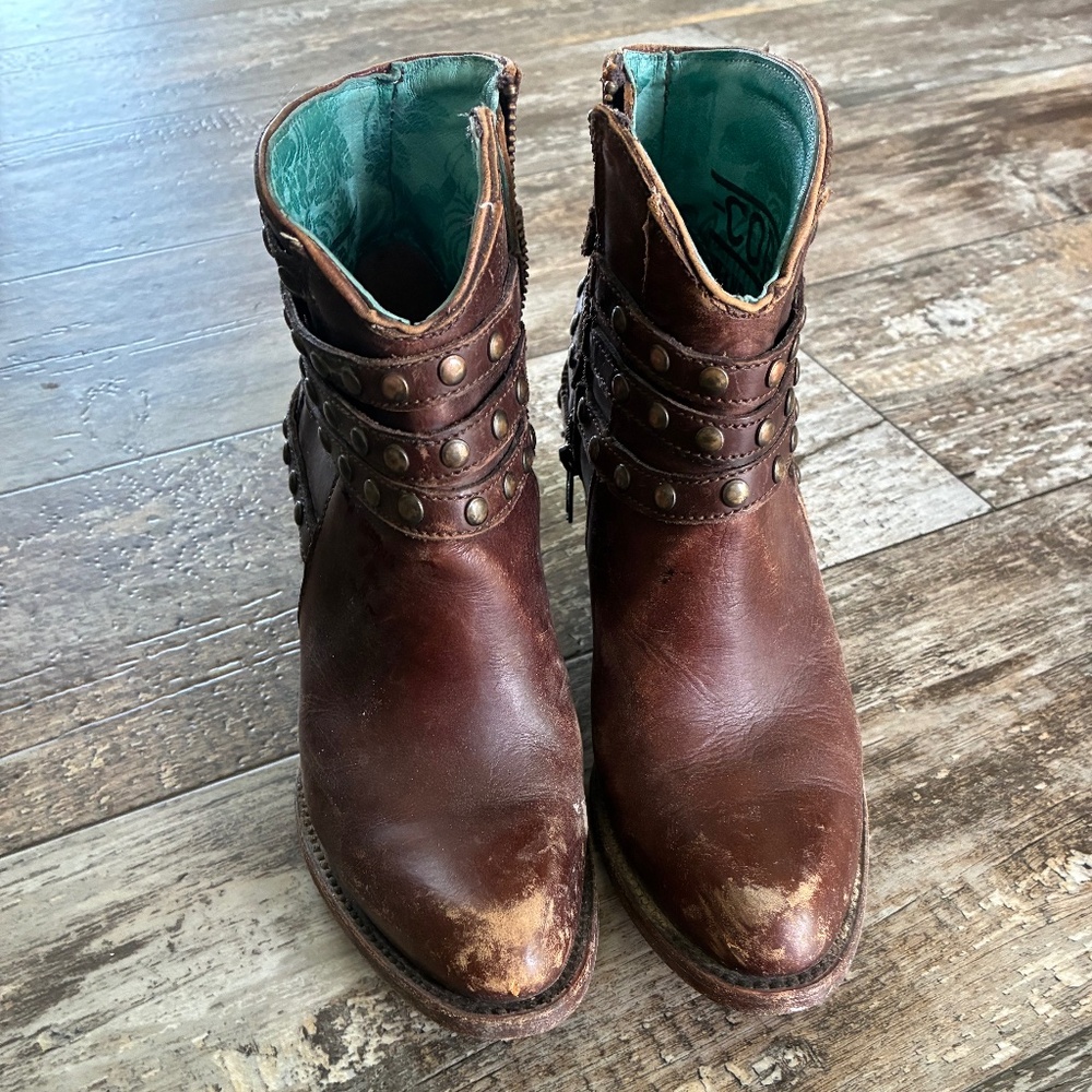 Corral Studded Booties